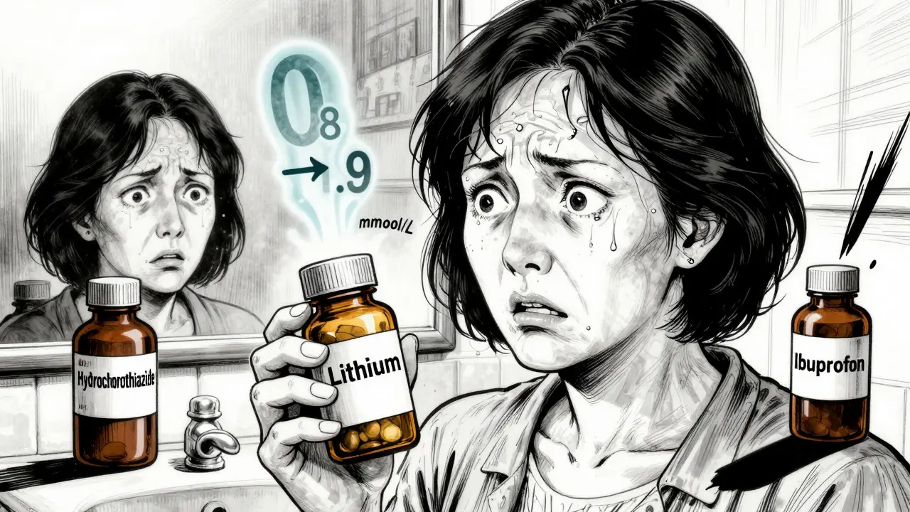 Lithium Toxicity: How Diuretics and NSAIDs Raise Risk
